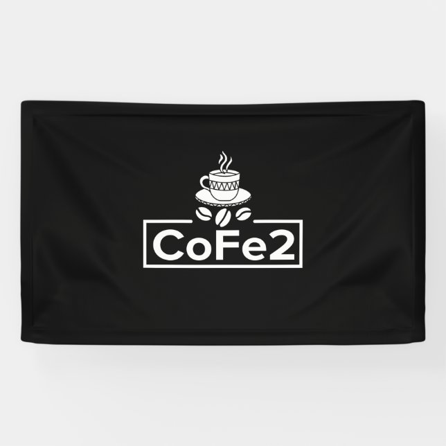 Chemielehrer Coffee Lover Banner (Horizontal)