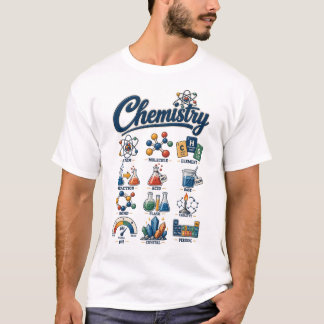 Chemielehrer-Shirt, Science STEM T-Shirt