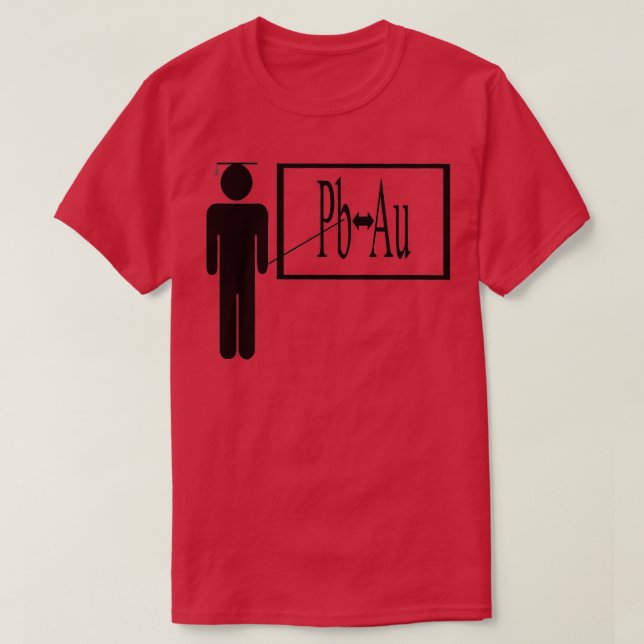 Chemielehrer T-Shirt (Design vorne)