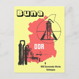 Chemiereklamedesign DDR Postkarte