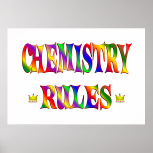 Chemievorschriften Poster