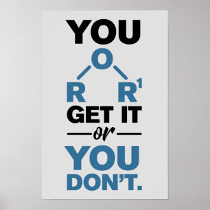 Chemiewaffe - Sie bekommen es oder Sie lehren nich Poster