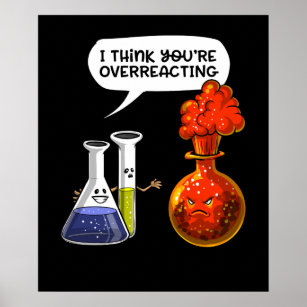 Chemiewissenschaft übertrifft der Witz Poster