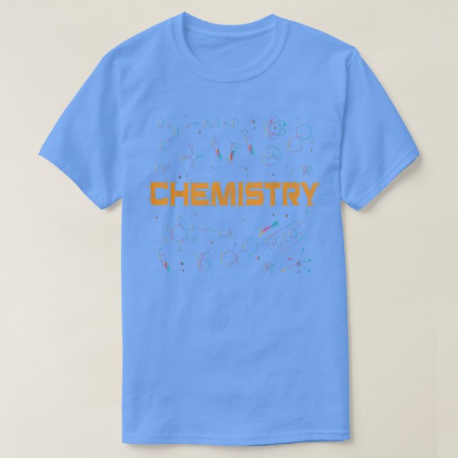 Chemiewissenschafterlehrer T-Shirt (Design vorne)