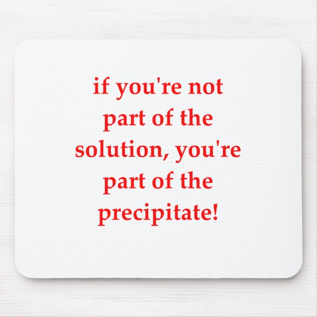 Chemiewitz Mousepad (Vorne)