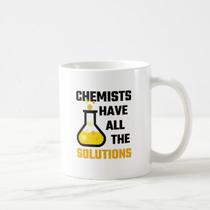 Chemiker haben alle Lösungen Tasse