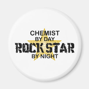 Chemiker-Rockstar bis zum Nacht Magnet
