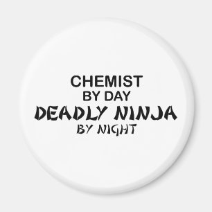 Chemiker tödliches Ninja bis zum Nacht Magnet