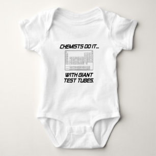 Chemiker tun es... mit Riesenprüfröhren Baby Strampler