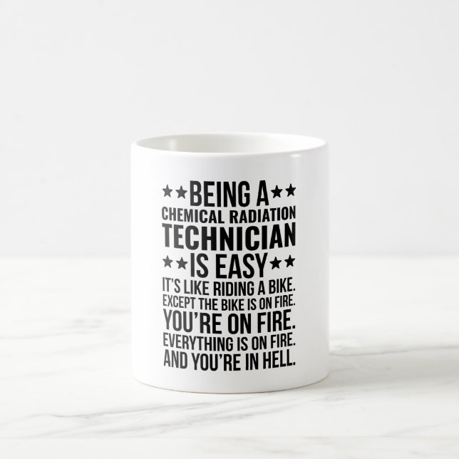 Chemiker zu sein, ist einfach kaffeetasse (Mittel)