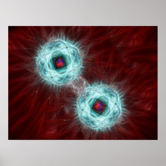 Chemische Anziehung und Bindung Poster (Vorne)