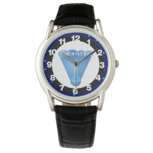 Chemische Becherwolke Armbanduhr
