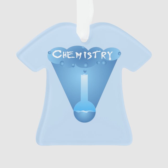 Chemische Becherwolke Ornament (Vorderseite)