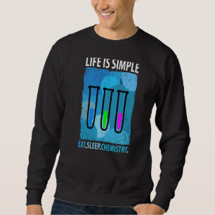 Chemische Chemikalien Chemisches Labor Sweatshirt