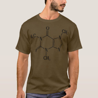 Chemische Chemische Strukturformel-Molekül-Kappe T-Shirt