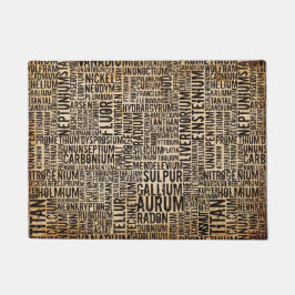 Chemische Elemente Fußmatte