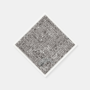 Chemische Elemente Serviette