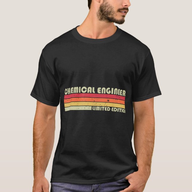 CHEMISCHE ENGINEER Funny Job Title Profession Birt T-Shirt (Vorderseite)