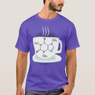 Chemische Koffeinmoleküle T-Shirt