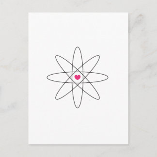 chemische Liebe Postkarte