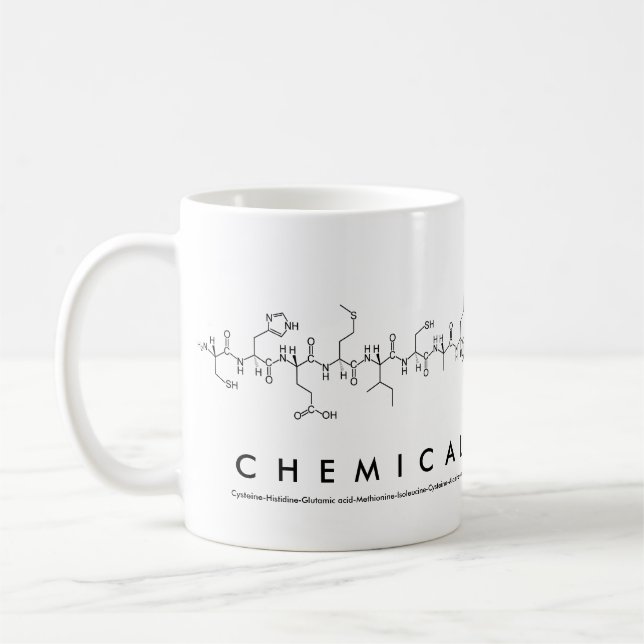 Chemische Mechanism Peptidname Tasse (Links)