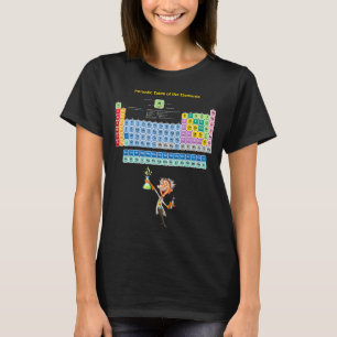 Chemische Periodische Tabelle der Elemente Neuheit T-Shirt