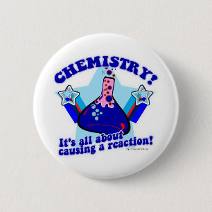 Chemische Reaktion Button