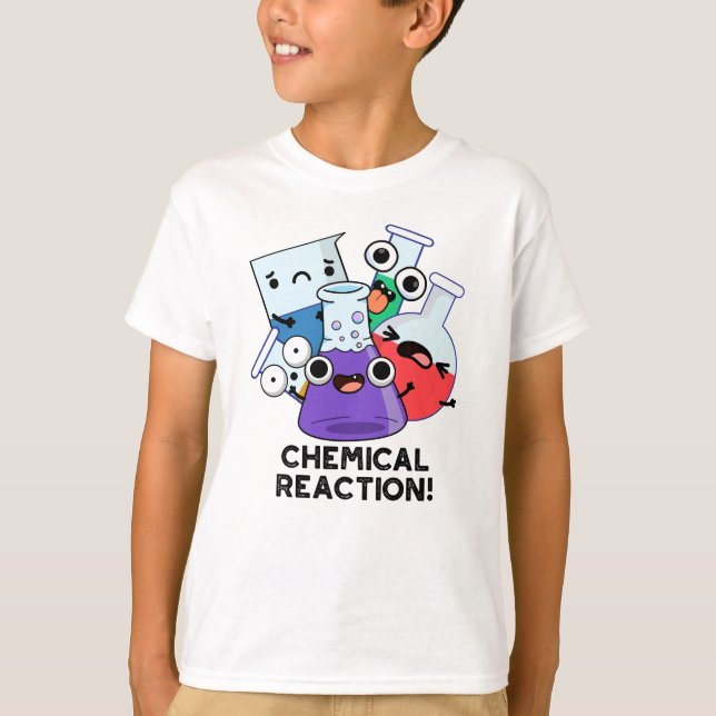 Chemische Reaktion Funny Chemistry Pub T-Shirt (Vorderseite)