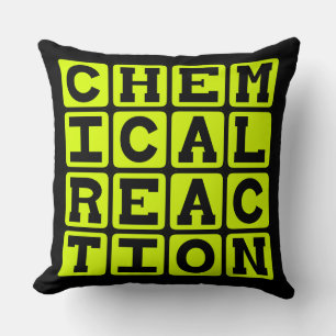 Chemische Reaktion Kissen
