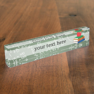 Chemische Schulstruktur Namensplakette