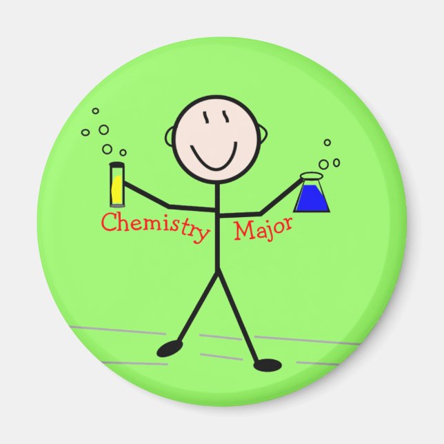 Chemische T - Shirt und Geschenke Magnet (Vorne)