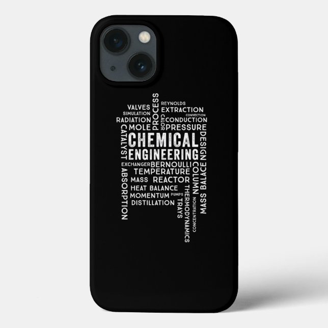 Chemische Verfahrenstechnik Grafische Chemie  Case-Mate iPhone Hülle (Rückseite)