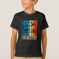 Chemische Vintage Retrostreifen-Muster