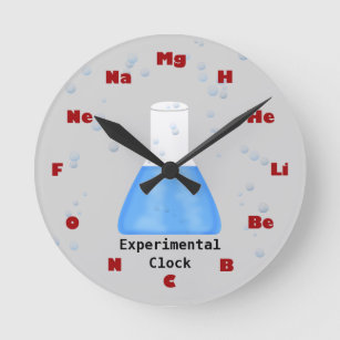 Chemische Wall-Uhr — experimentelle Uhr