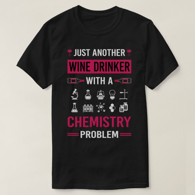 Chemischer Chemist T-Shirt (Design vorne)