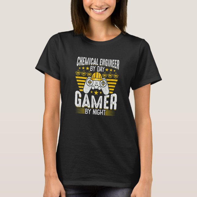 Chemischer Ingenieur Chemical Engineering Game Eng T-Shirt (Vorderseite)