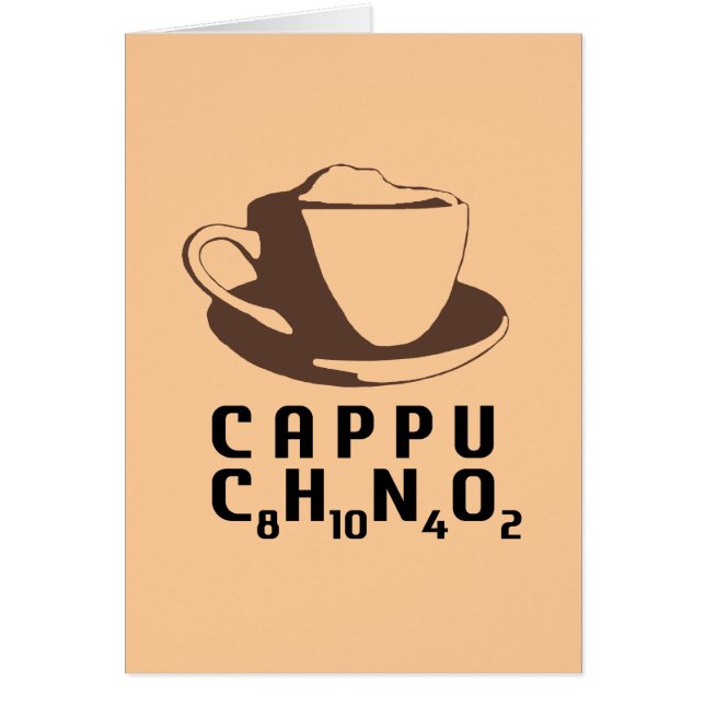 Chemisches Cappuccino (Vorne)
