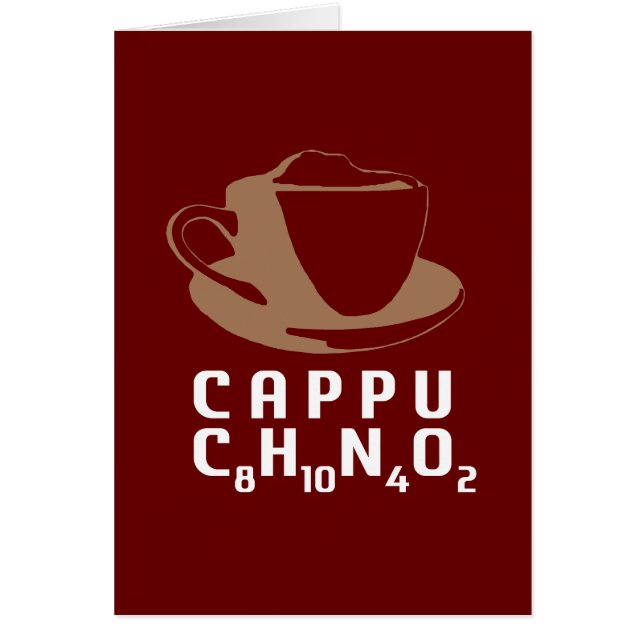 Chemisches Cappuccino (Vorne)