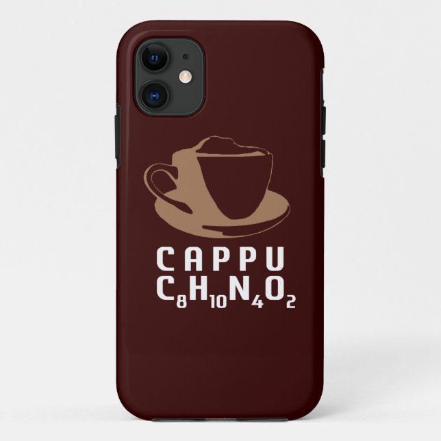 Chemisches Cappuccino Case-Mate iPhone Hülle (Rückseite)