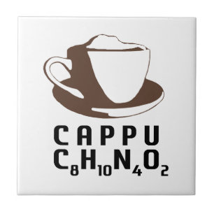 Chemisches Cappuccino Fliese