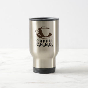 Chemisches Cappuccino Reisebecher
