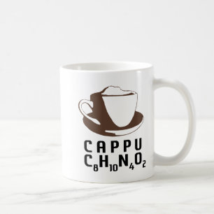 Chemisches Cappuccino Tasse