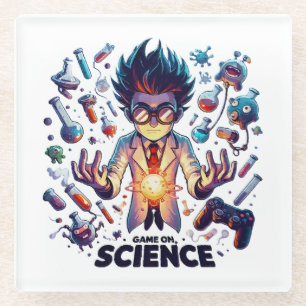 Chemisches Koncoctions-Spiel Ein, Wissenschaftsthe Glasuntersetzer