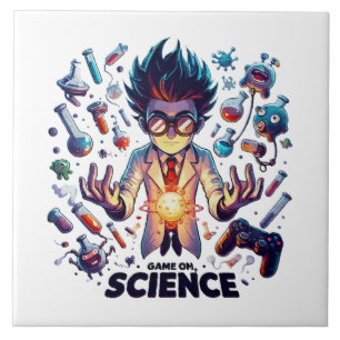 Chemisches Mischspiel los, Wissenschaftsthema Fliese