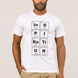 Chemisches Periodensystem der Elemente: InSPIRaTiO T-Shirt