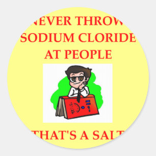 CHEMIST2.png Runder Aufkleber