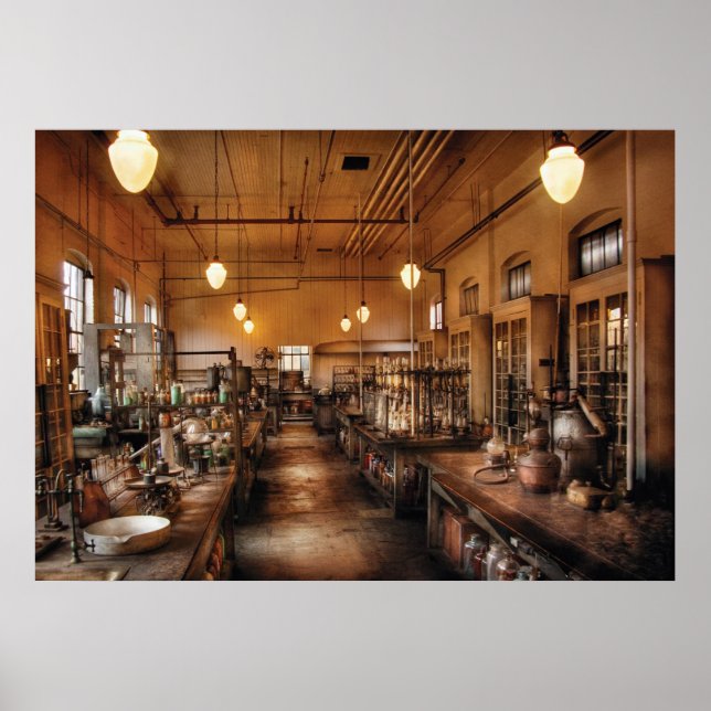 Chemist - Der Chem-Labrador Poster (Vorne)