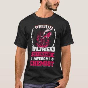 Chemist Girlfriend Chemistry Labrador Chemie Scien T-Shirt