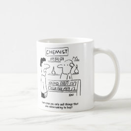 Chemist verkauft nur peinliche Produkte Kaffeetasse
