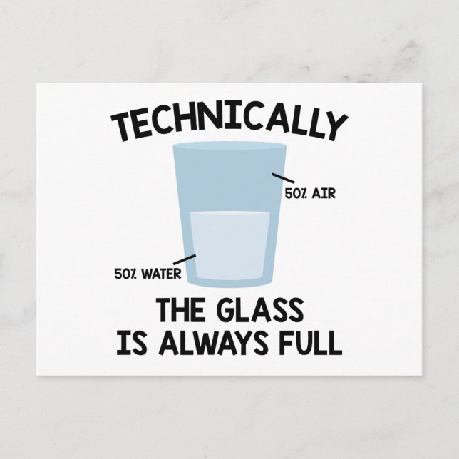 Chemist Water Chemistry Biochemie Lehrer Geschenk Postkarte (Vorderseite)